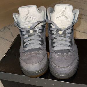 Air Jordan 5 “Wolf Gray” Sneakers size 7.5